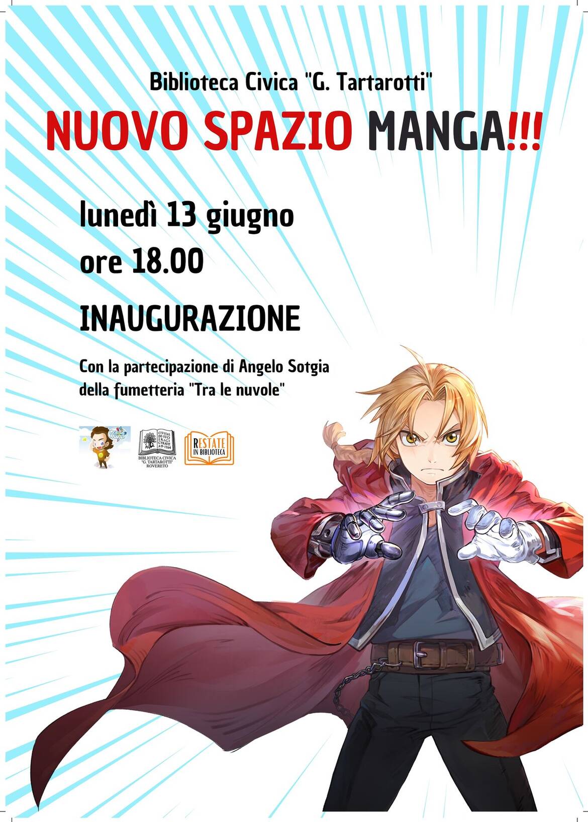 Locandina Nuova sezione Manga