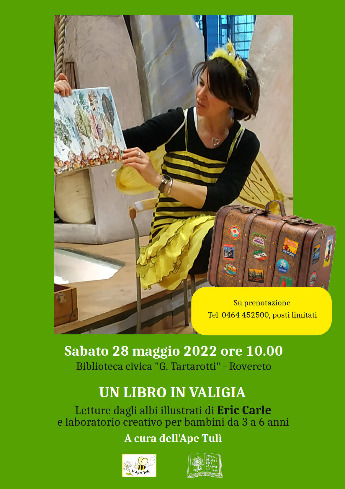 Locandina Un libro in valigia