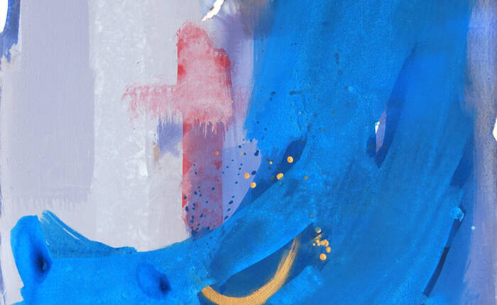 "Stazione IV" della via Crucis - opera di Mirta De simoni Lasta